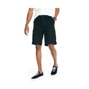 Nautica Men's 10" Navigator Cargo Short, True Black 12675